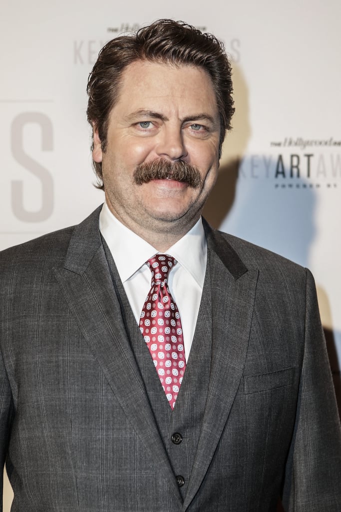 Nick Offerman Without His Mustache