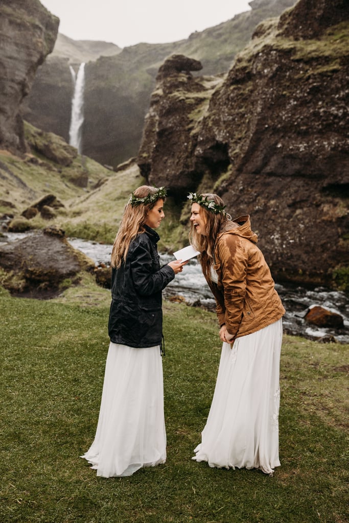 Rainy Elopement in Iceland
