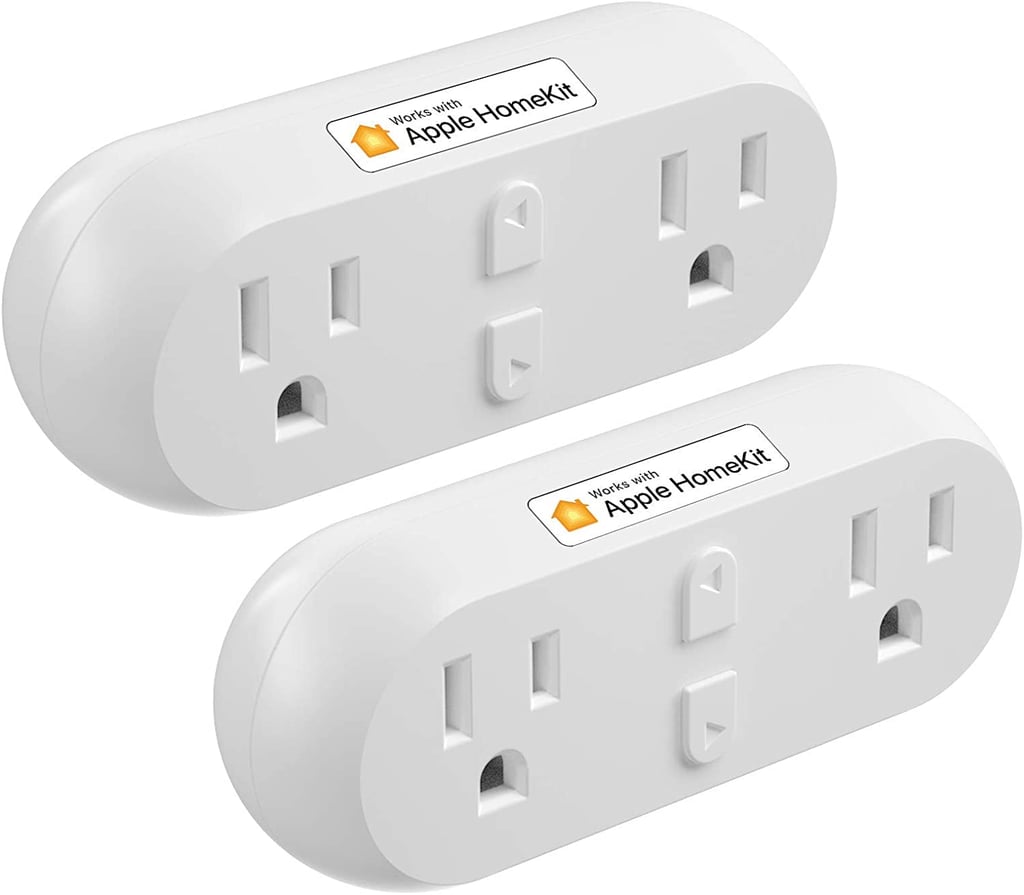 Apple HomeKit Compatible: Meross Smart Plug Dual WiFi Outlet Plug