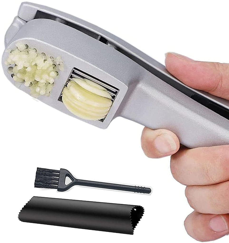 A Garlic Tool: 2-in-1 Mince and Slice Garlic Press