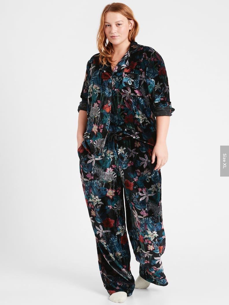 Banana Republic Velvet Pajama Set