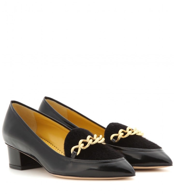 Charlotte Olympia Francis Leather Loafers ($835)