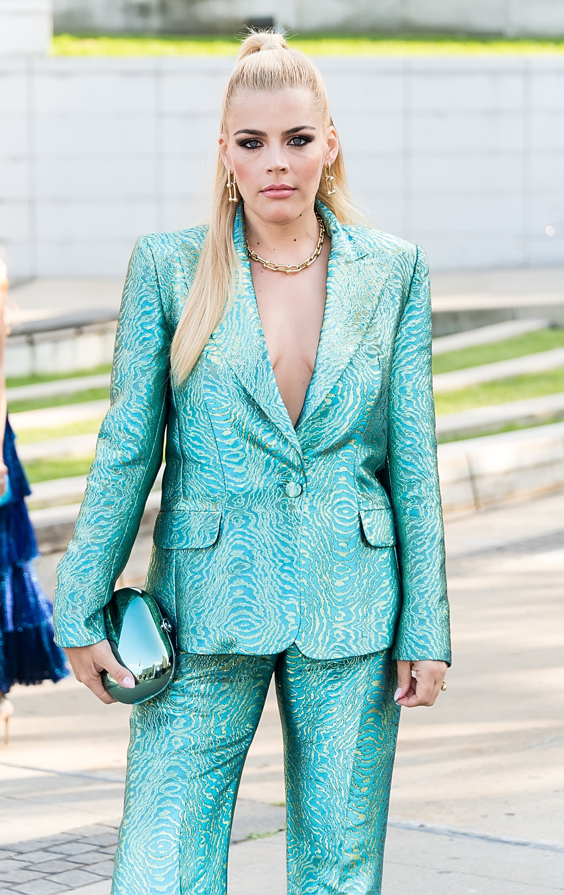NEW YORK, NY - JUNE 04:  Actress Busy Philipps is seen arriving to the 2018 CFDA Fashion Awards at Brooklyn Museum on June 4, 2018 in New York City.  (Photo by Gilbert Carrasquillo/GC Images)