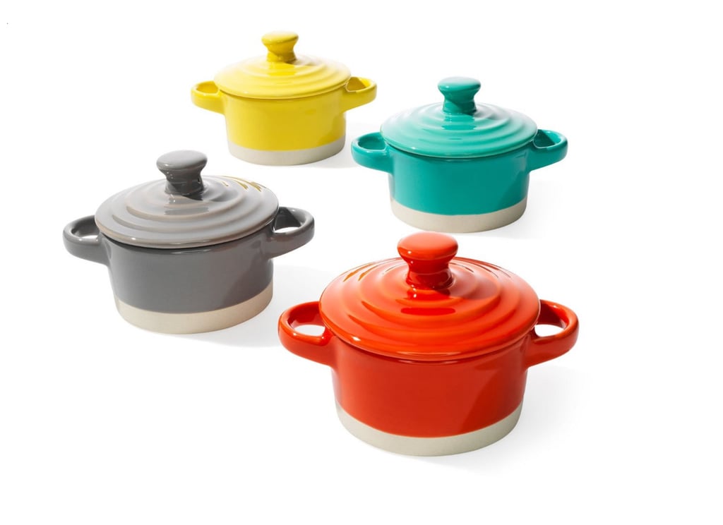 Creative Co-Op 6-Piece Stoneware Casserole Set