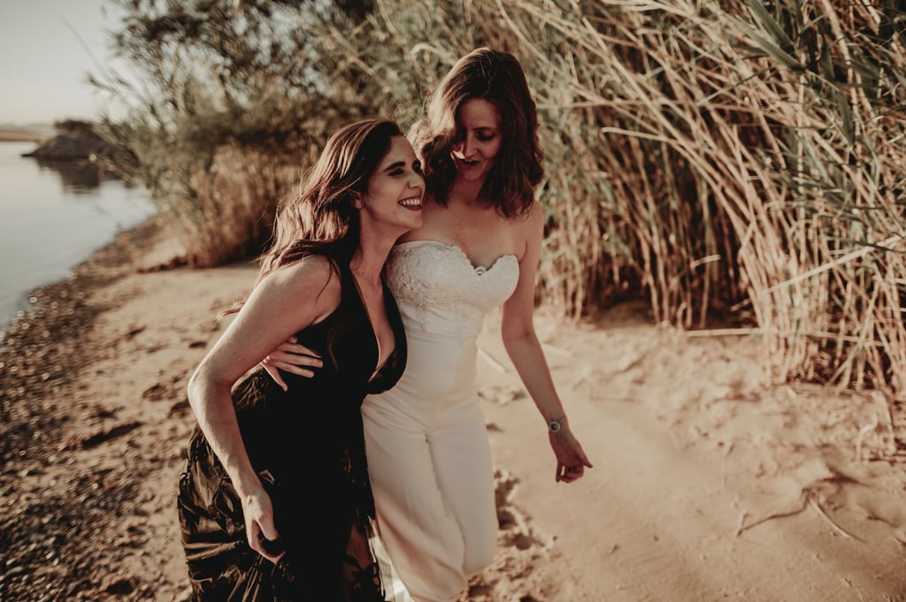 Sexy River Beach Engagement Photo Shoot