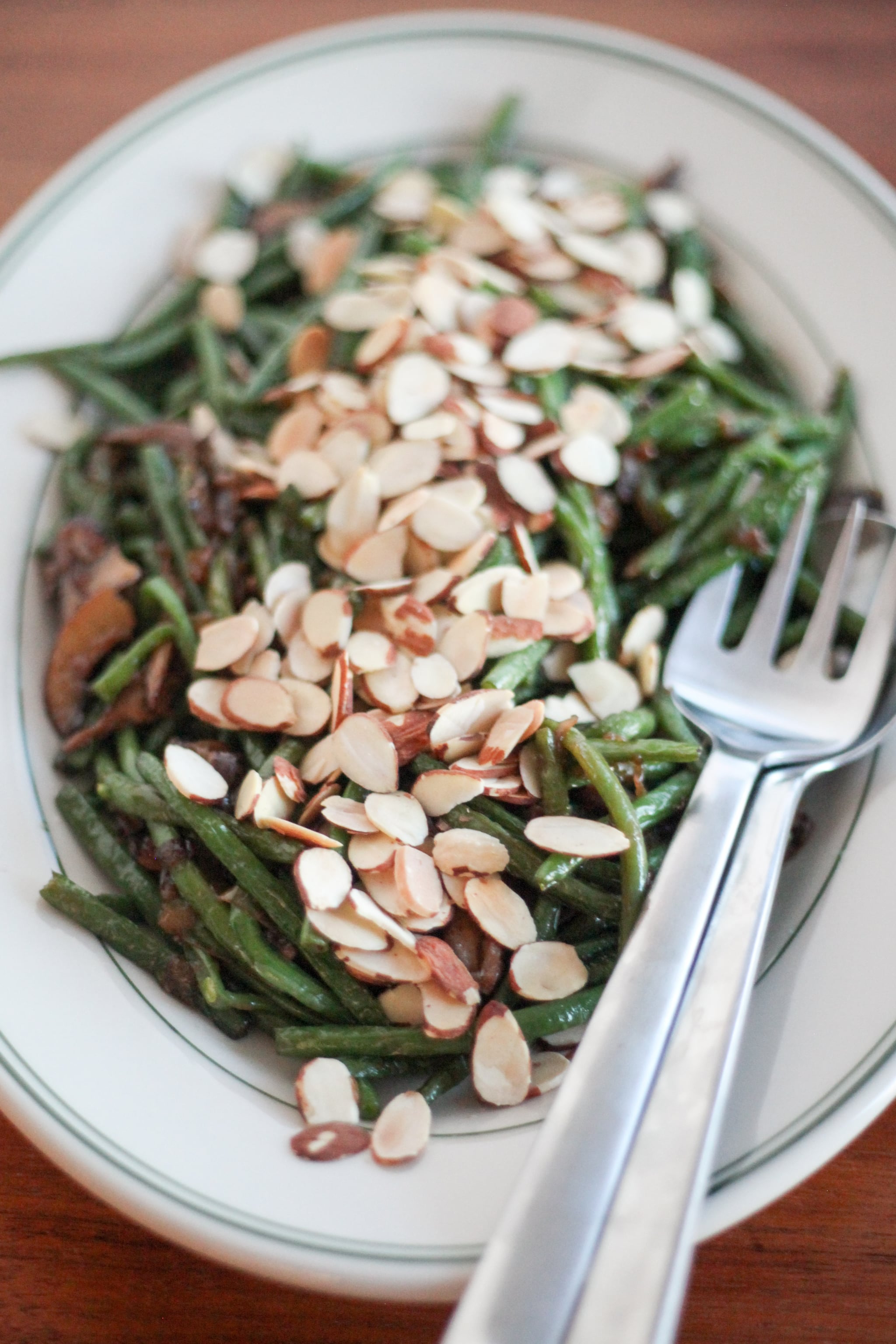 Blistered Green Beans With Mushrooms and Caramelized Onions | POPSUGAR Food