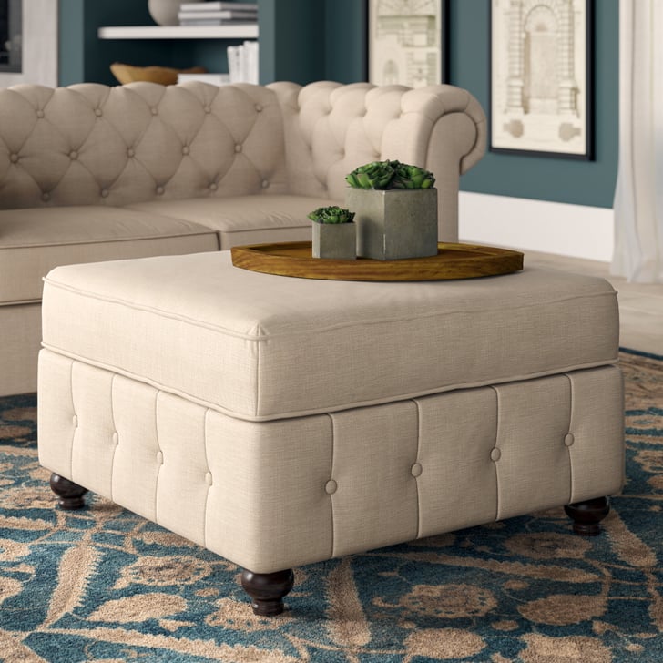 Quitaque Tufted Storage Ottoman SpaceSaving Ottomans With Storage From Wayfair POPSUGAR