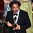 Watch Birdman's Alejandro González Iñárritu Accept Best Picture and Best Director