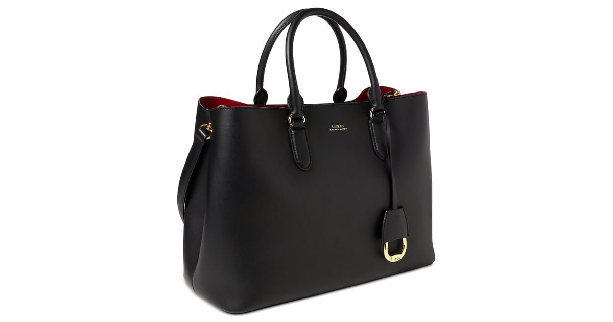 Lauren Ralph Lauren Dryden Marcy Leather Tote | The Best and Most Stylish Work Bags For Women ...