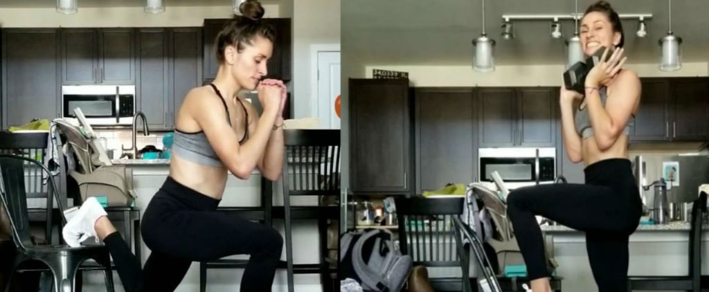 At Home Butt Workout With Chair