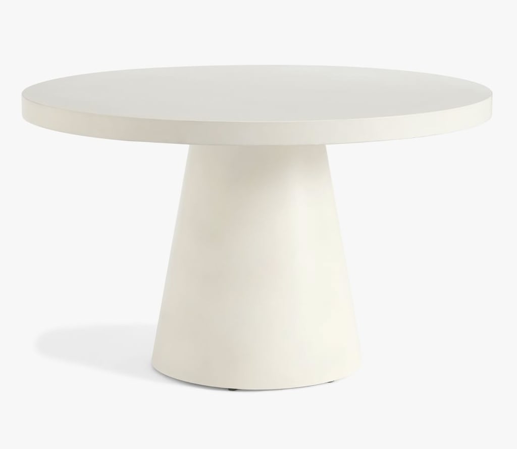 所以光滑:波莫纳混凝土圆形餐桌
