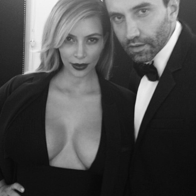 Kim Kardashian attended a fashion event in Paris on the arm of Givenchy designer Riccardo Tisci.
Source: Instagram user kimkardashian
Kim Kardashian attended a fashion event in Paris on the arm of Givenchy designer Riccardo Tisci.
Source: Instagram user kimkardashian
