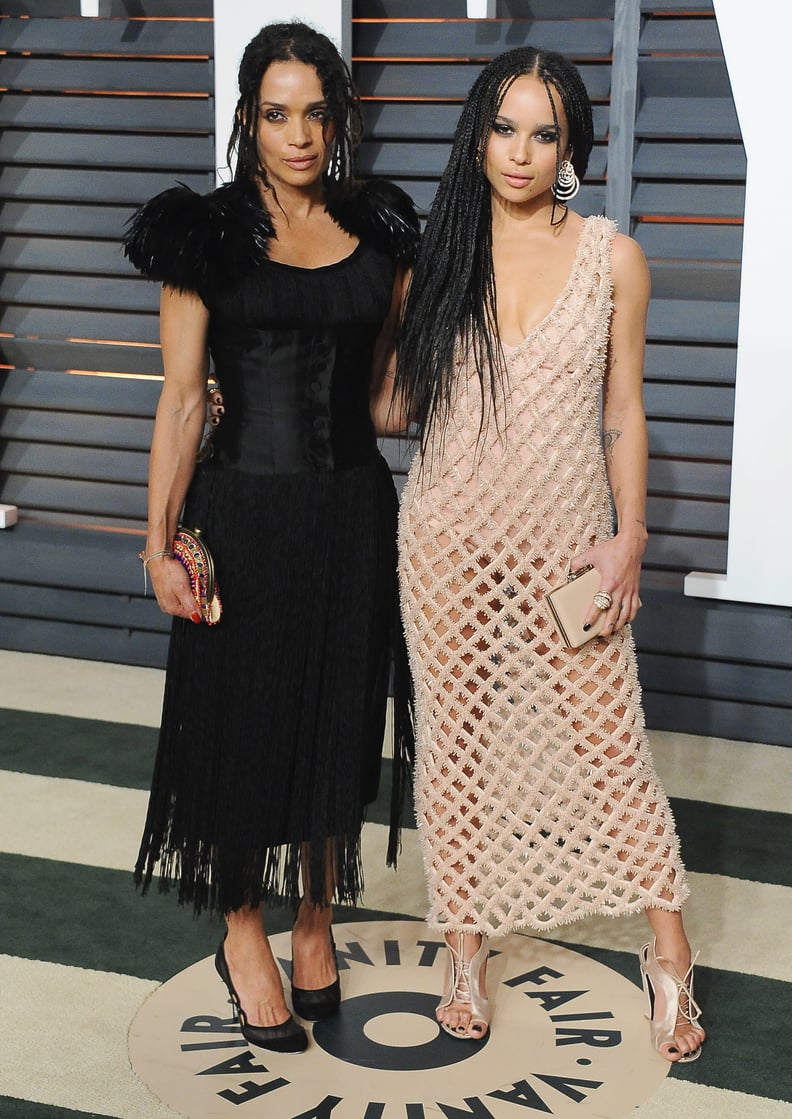 Lisa Bonet and Zoë Kravitz