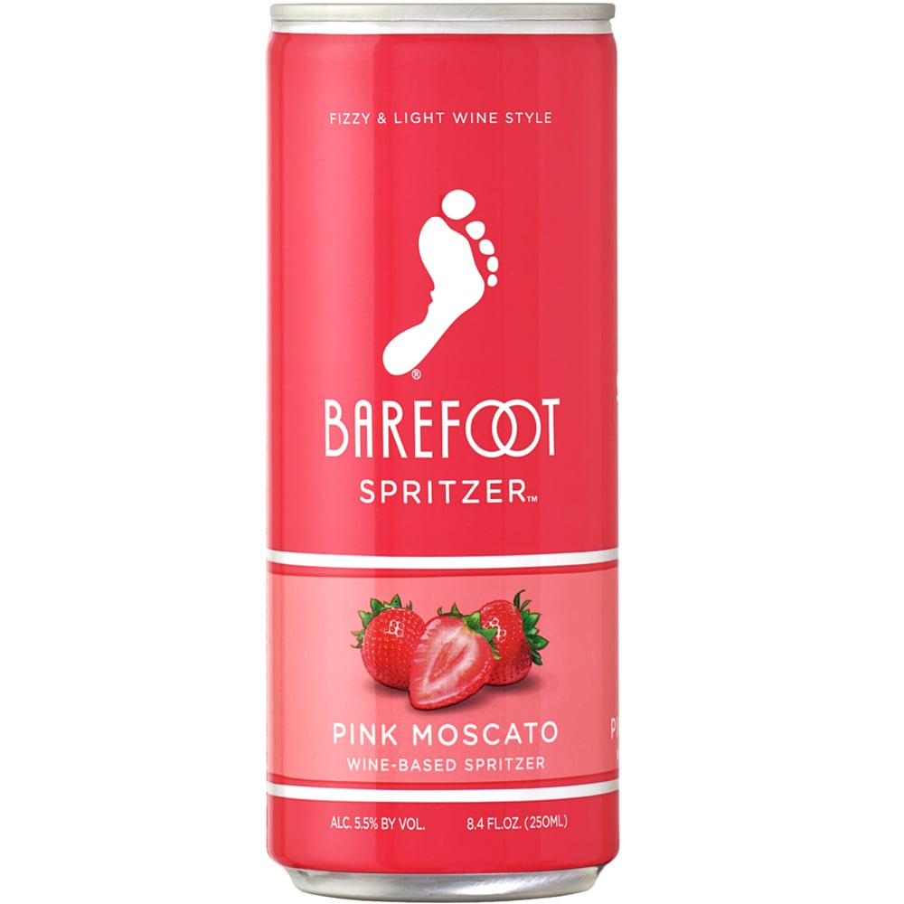 Barefoot Pink Moscato Spritzer