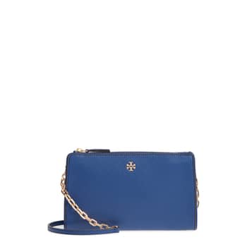 Marsden leather wallet discount crossbody bag tory burch