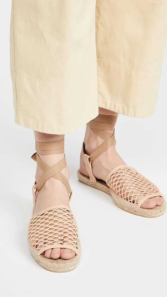 Castaner Paz Net Lace Up Espadrilles