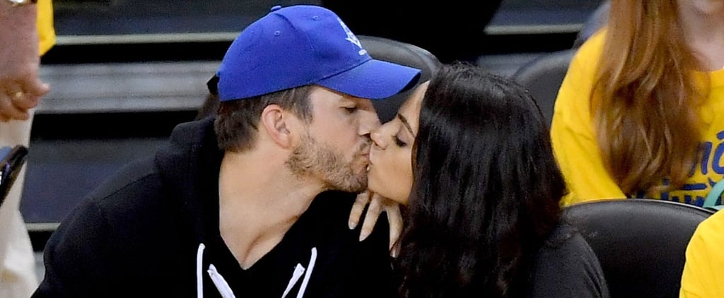 Ashton Kutcher and Mila Kunis at the 2016 NBA Finals Photos