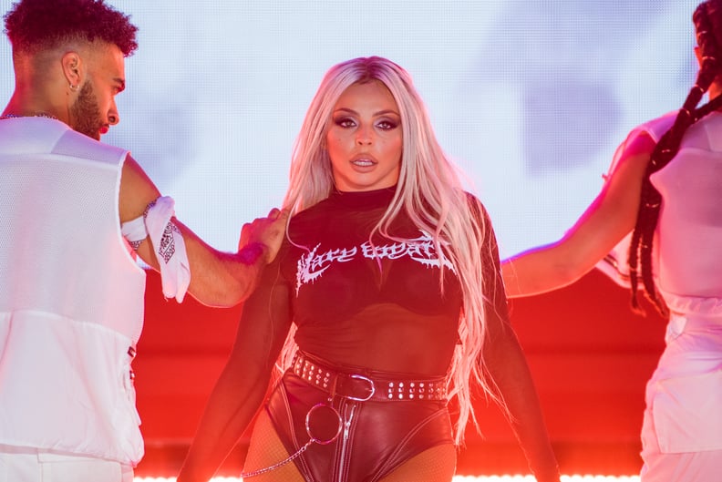 LIVERPOOL, ENGLAND - SEPTEMBER 01:  Jesy Nelson of Little Mix performs on stage during day 3 of Fusion Festival 2019 on September 01, 2019 in Liverpool, England.  (Photo by Joseph Okpako/WireImage)