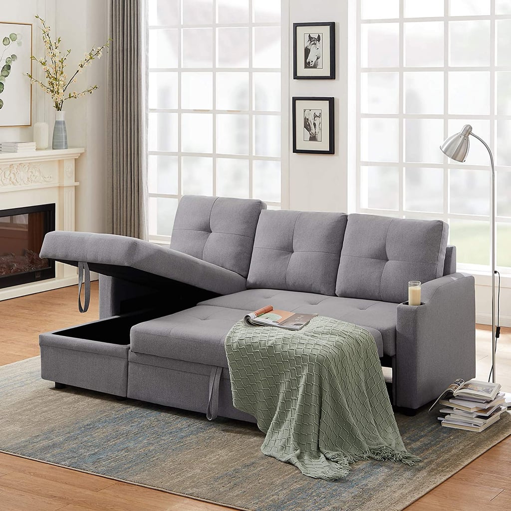 A Convertible Couch: Reversible Sleeper Sectional Sofa