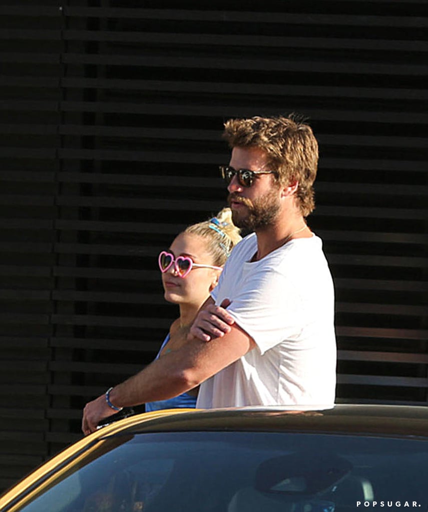 Miley Cyrus and Liam Hemsworth Out in Malibu September 2016