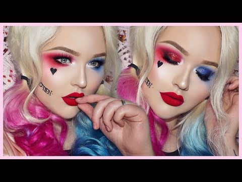 Harley Quinn YouTube Makeup DIY | POPSUGAR Beauty