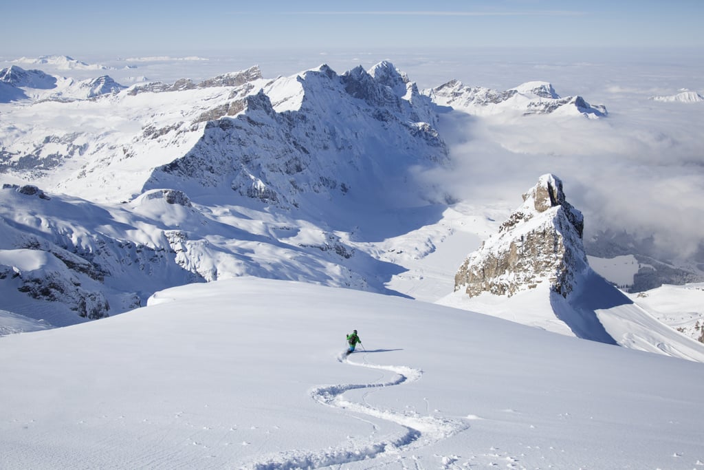 Ski in the Swiss Alps