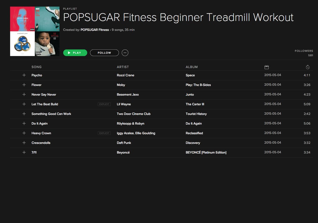 Beginner Treadmill Workout