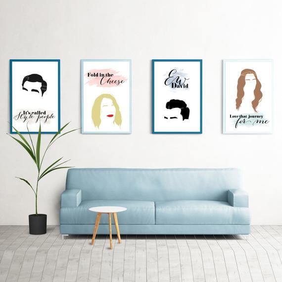 Schitt's Creek Quote Wall Décor