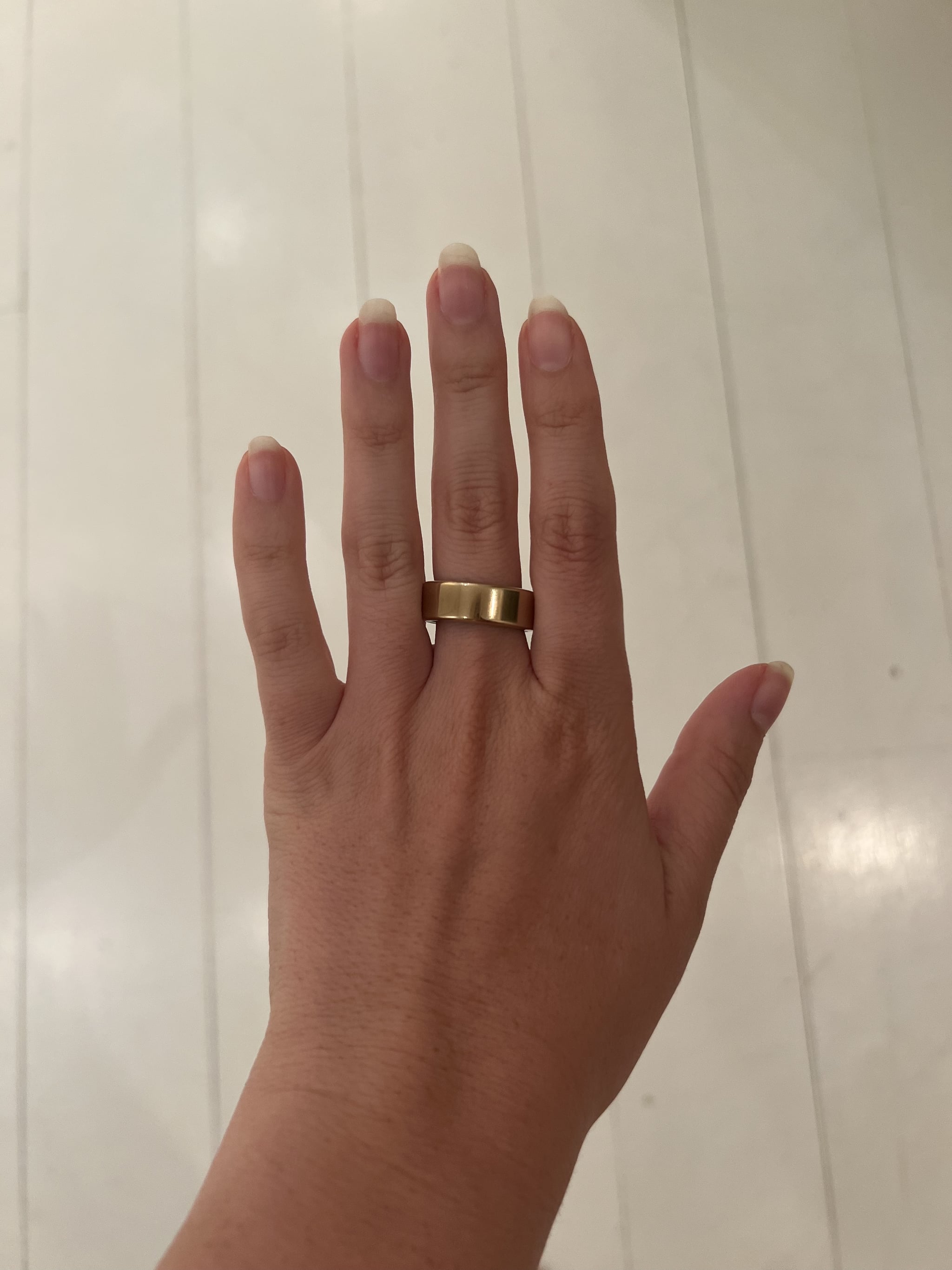 Oura ring 第三世代 gold size 6 - リング