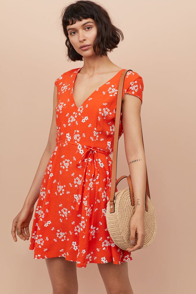 H&M Crêped Dress