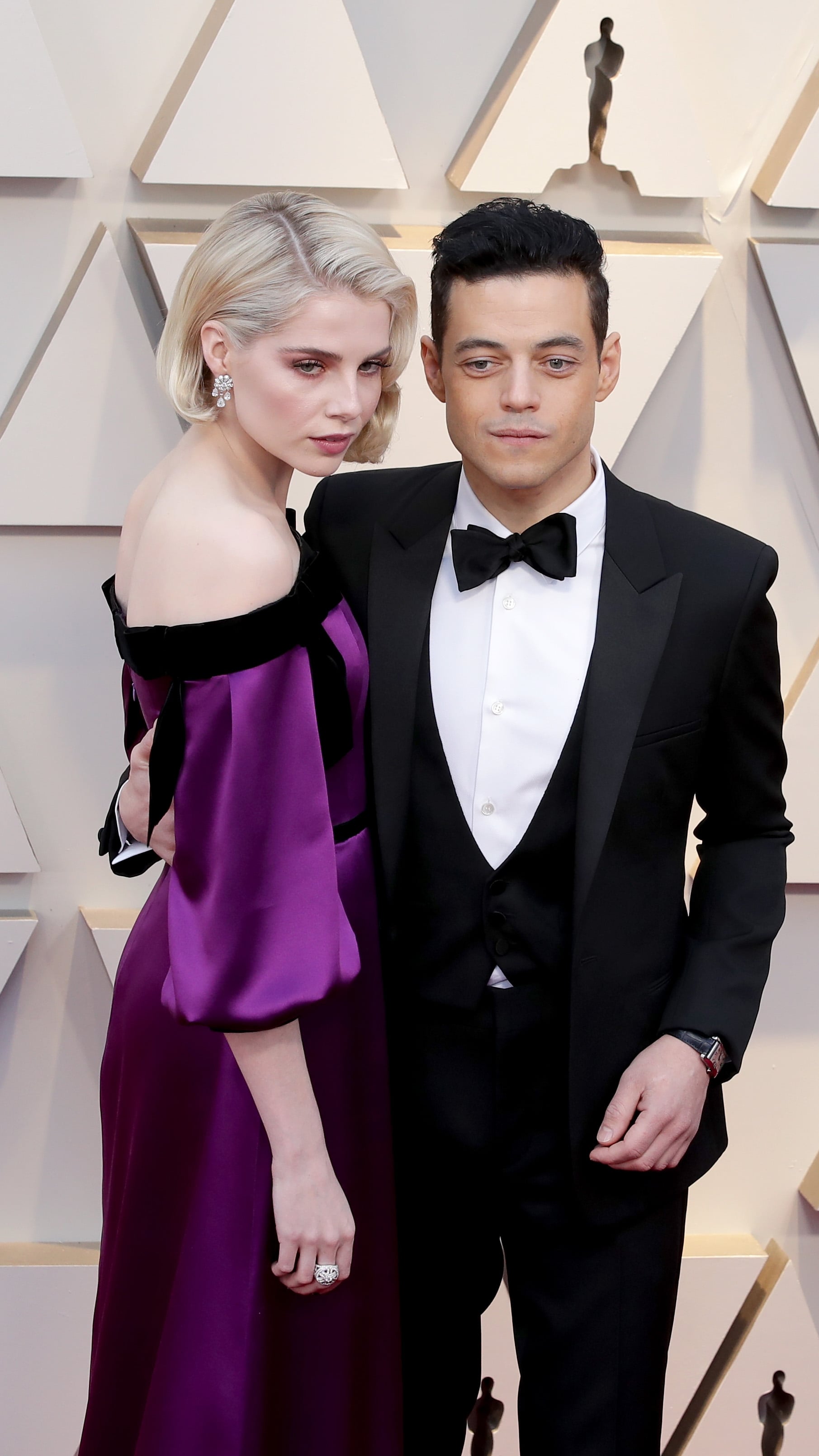 Lucy boynton best sale oscars dress