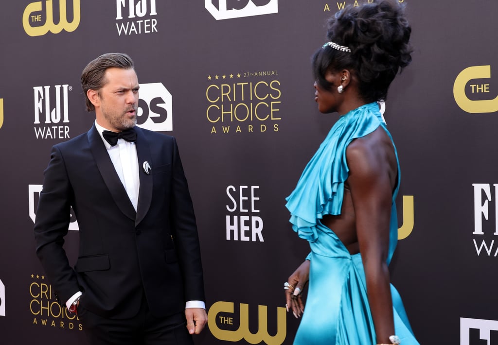 Joshua Jackson and Jodie Turner-Smith at the Critics' Choice