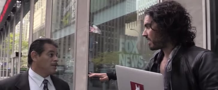Russell Brand Threatened With Arrest at Fox News | Video