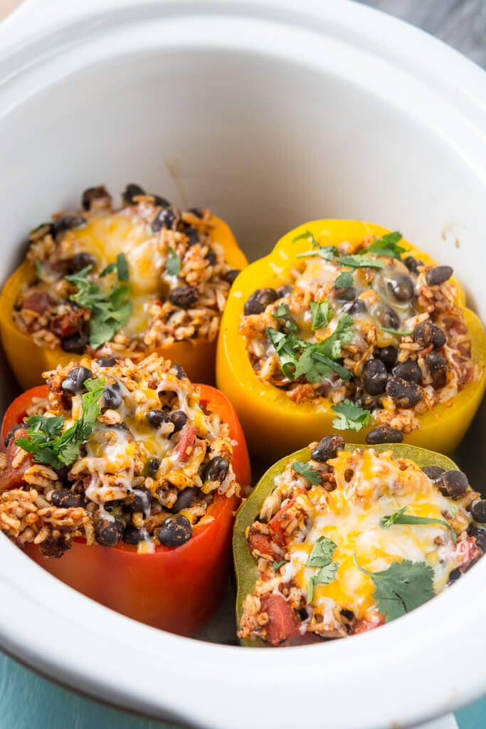 Slow-Cooker Stuffed Peppers