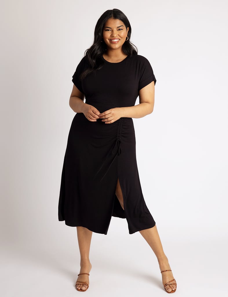 Eloquii Cinched Skirt Tee Dress