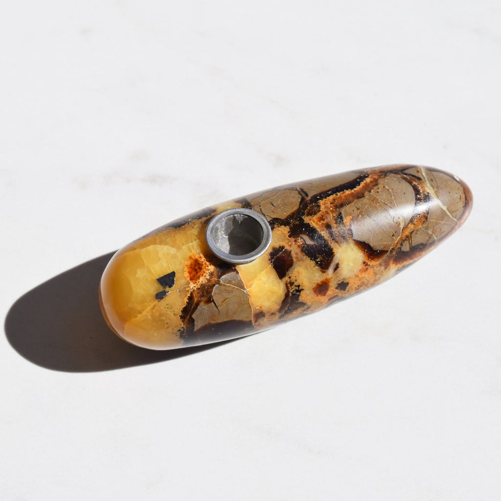 Septarian Dragonstone Crystal Pipe ($112)