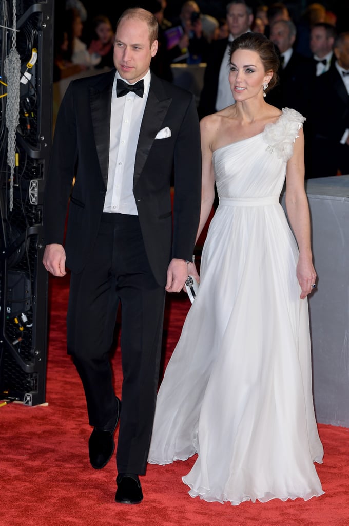 Prince William and Kate Middleton at the BAFTA Awards