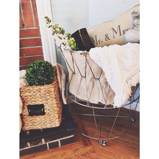 The find a vintagestyle hamper. HomeGoods Decor POPSUGAR Home Photo 7