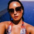 Want to Define "Plunging Neckline" Without Using Words? See: Demi Lovato's Swimsuits