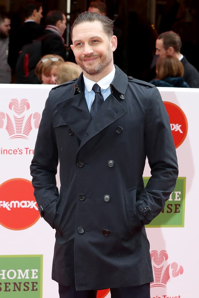 Tom Hardy at The Prince's Trust Awards 2018