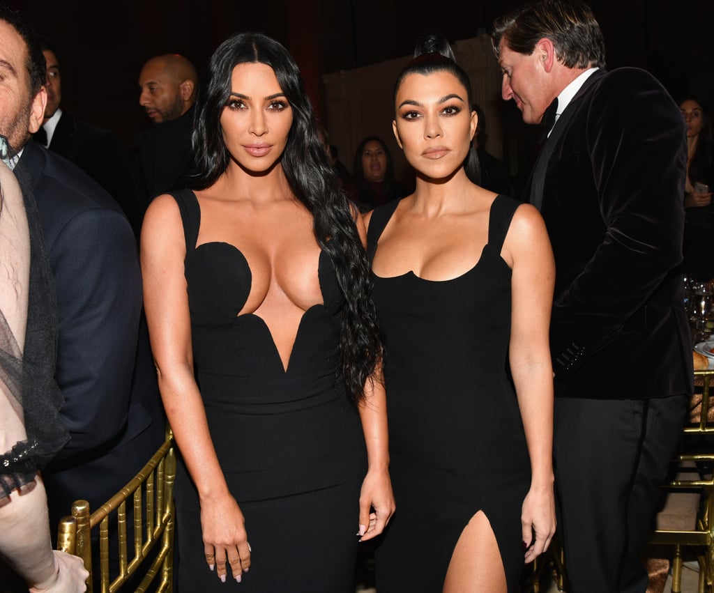 Kim and Kourtney Kardashian amfAR New York Gala Photos 2019