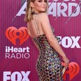 Wow! Maren Morris's Red Carpet Minidress Is Even More Reflective Next to Taylor Swift