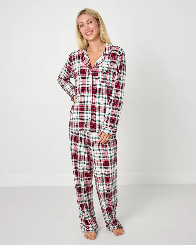 Little Sleepies Holly Plaid Pajama Set
