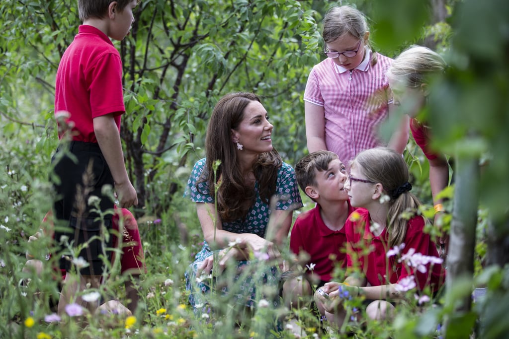 Kate Middleton Hampton Court Palace Garden Visit 2019