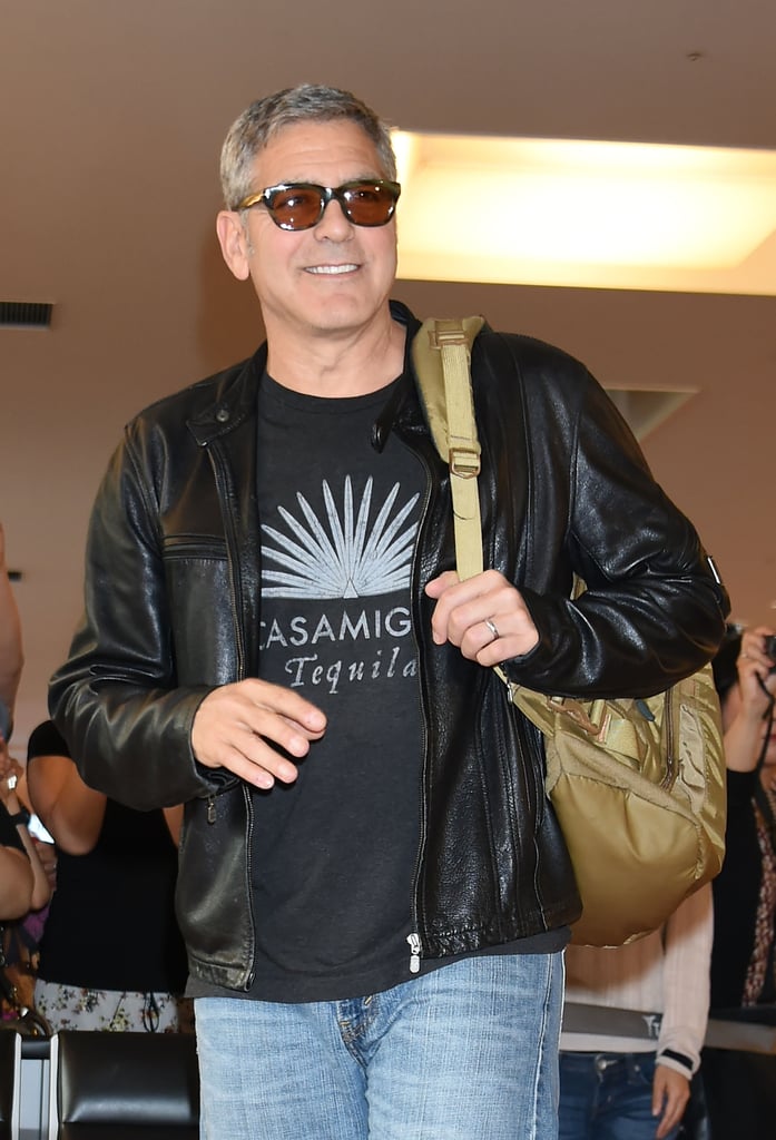 George and Amal Clooney at Tokyo Airport | May 2015