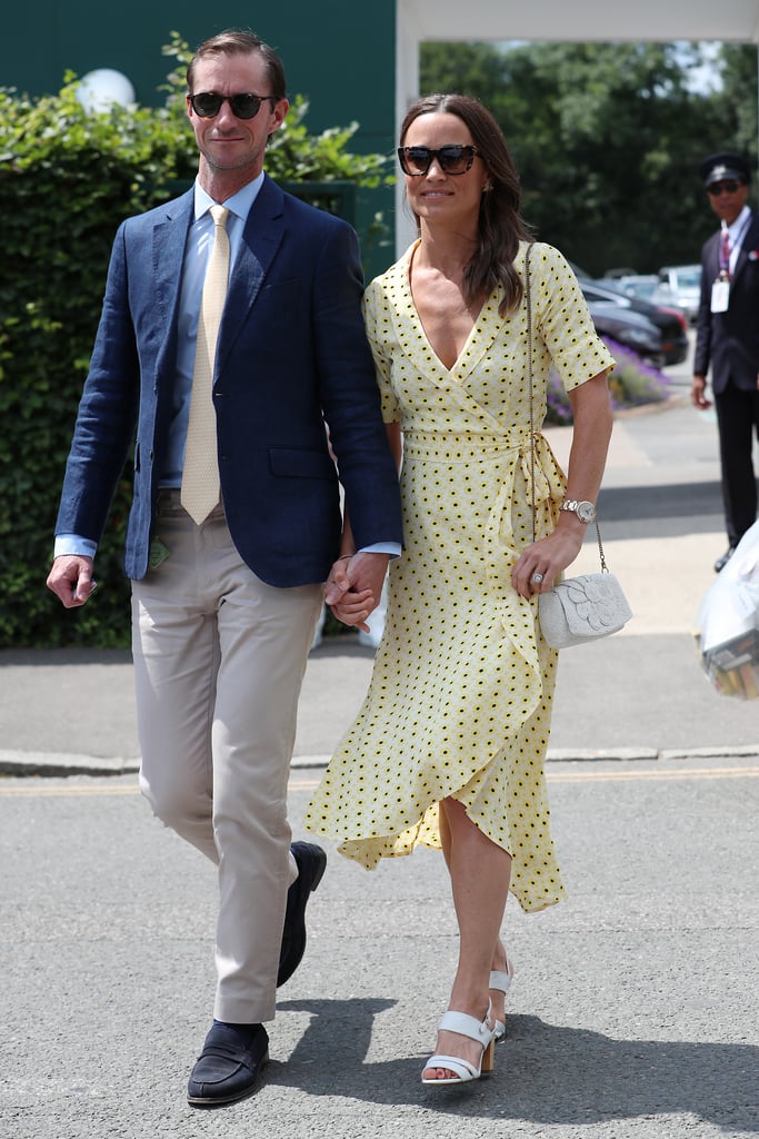 Pippa Middleton and James Matthews at Wimbledon