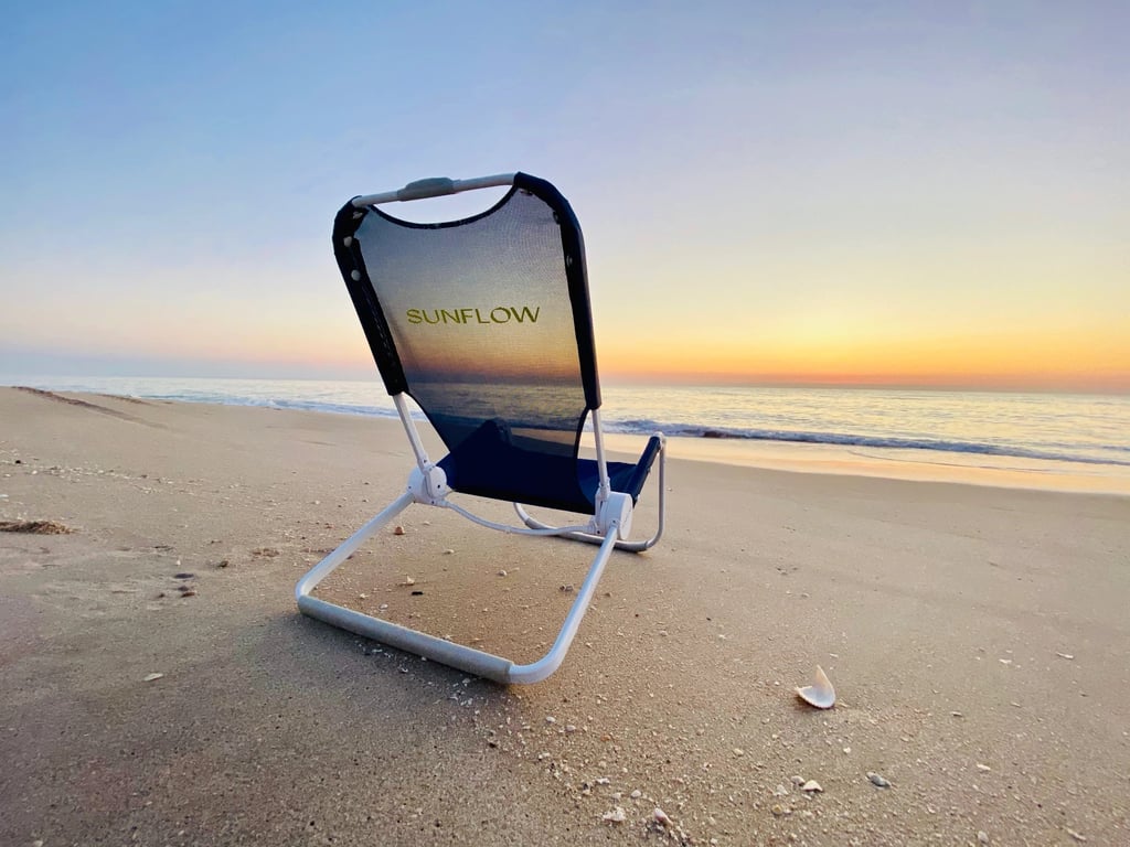 一个独特的海滩椅:Sunflow沙滩椅
