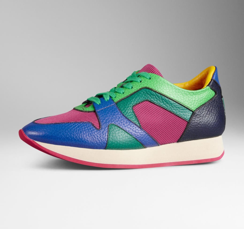 burberry colorful sneakers