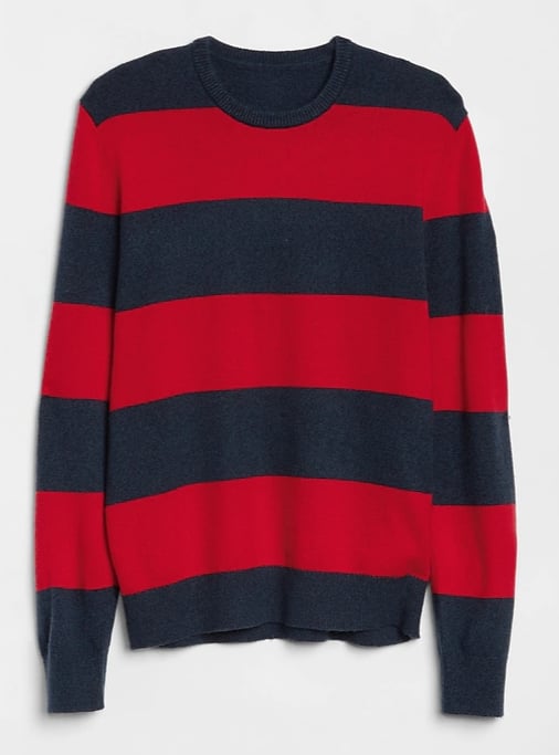Cozy Rugby Stripe Sweater
