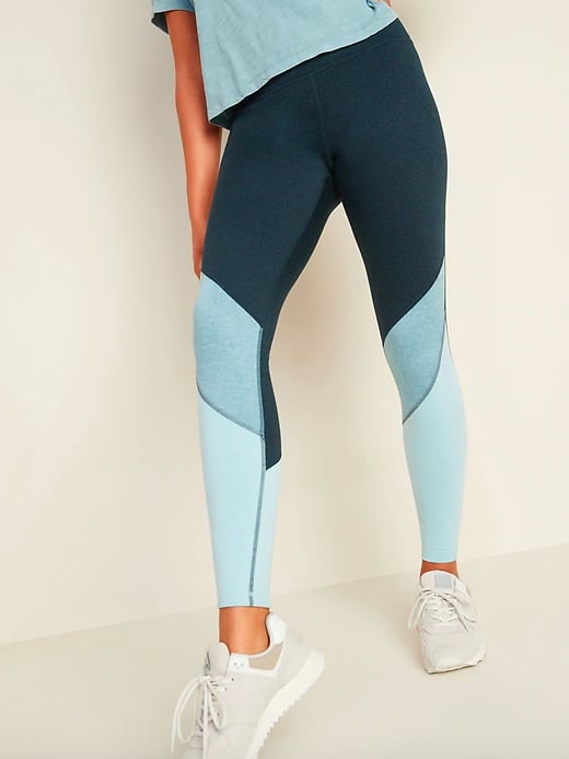 Old Navy High-Waisted Elevate CozeCore Colour-Blocked Leggings